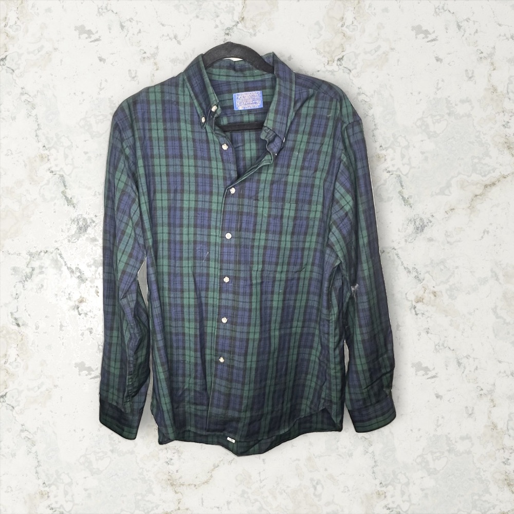 Vintage Pendleton 100% Virgin Wool Button Down
